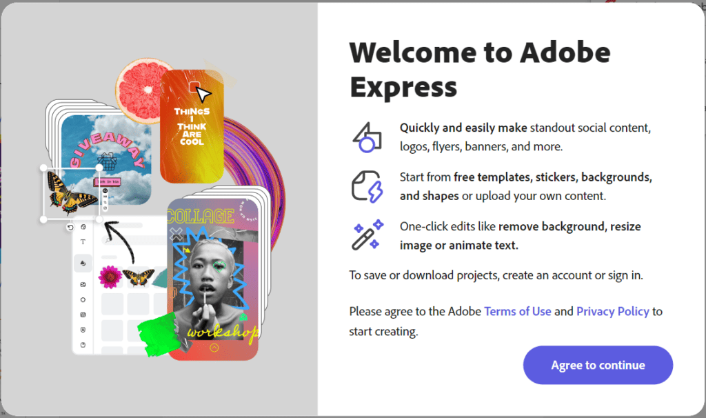 Adobe Express - Canva alternative