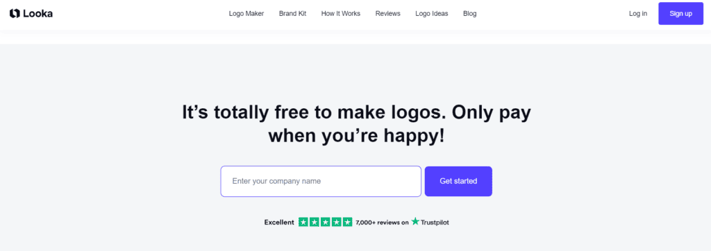 Looka - free Canva alternative for logo making