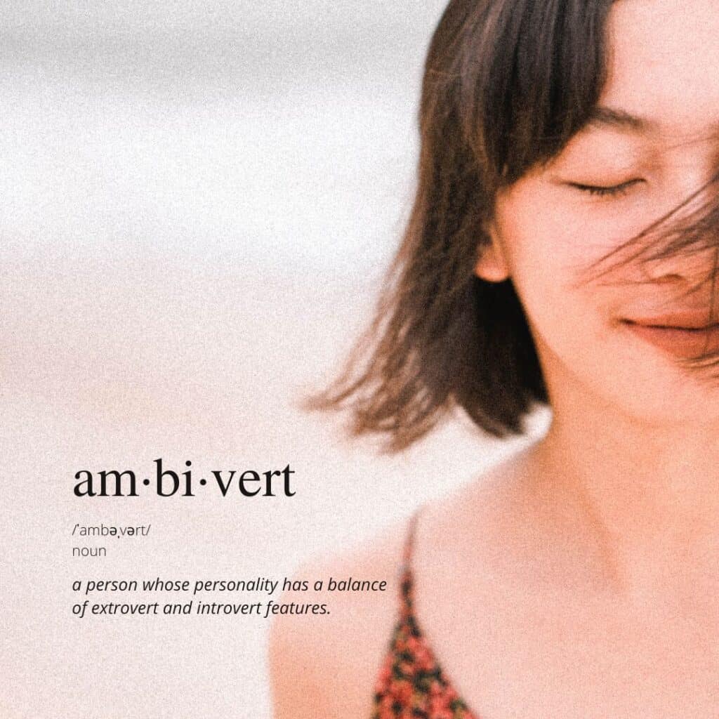 Some introverts can be considered "ambiverts"