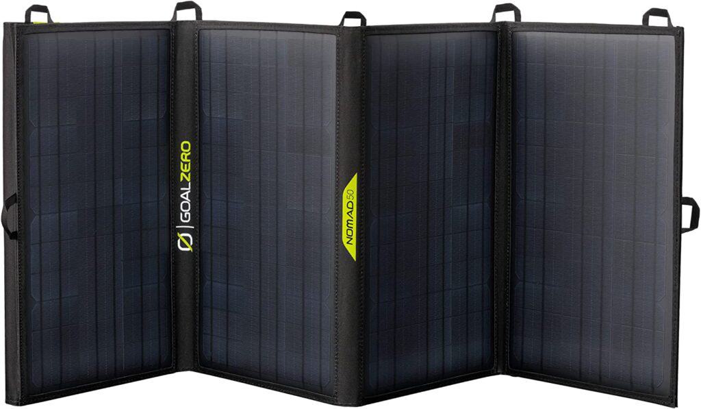 Best Portable Solar Panels: Goal Zero Nomad 50