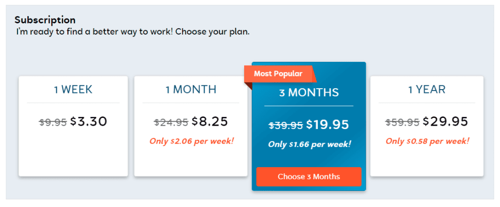 Flexjobs Pricing
