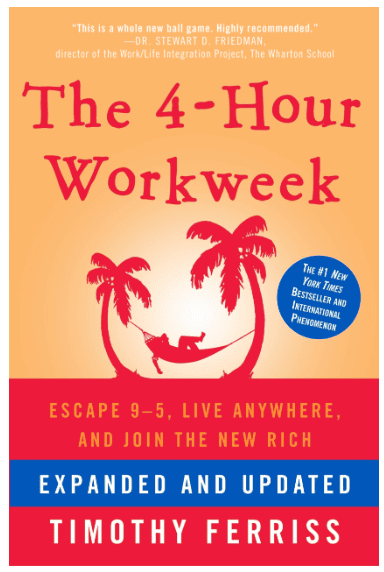 Best Books for Remote Workers - The 4-Hour Workweek by Tim Ferriss